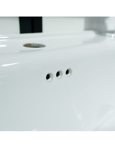 Mueble de Baño Volga 2 puertas 60 cm con lavamanos y espejo