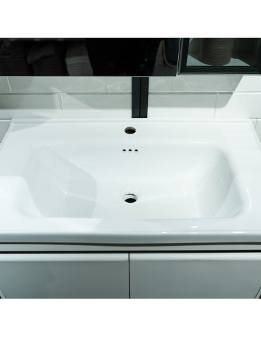 Mueble de Baño Volga 2 puertas 60 cm con lavamanos y espejo