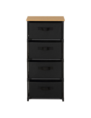 Comoda tela 4 cajones Lucca