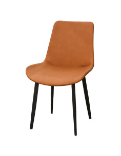 Juego comedor 4 sillas Curol camel 2