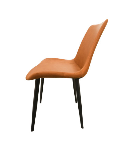 Juego comedor 4 sillas Curol camel