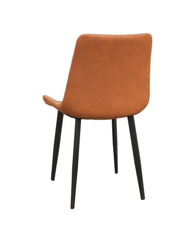 Juego comedor 4 sillas Curol camel