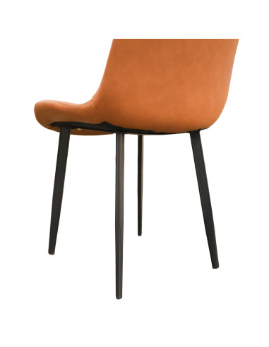 Juego comedor 4 sillas Curol camel