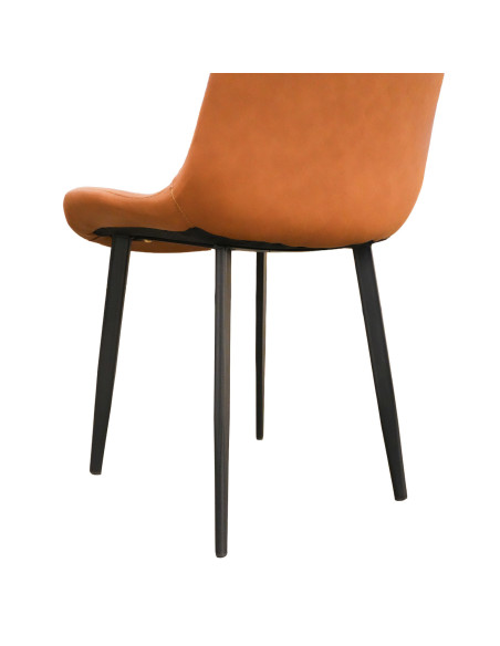 Juego comedor 4 sillas Curol camel