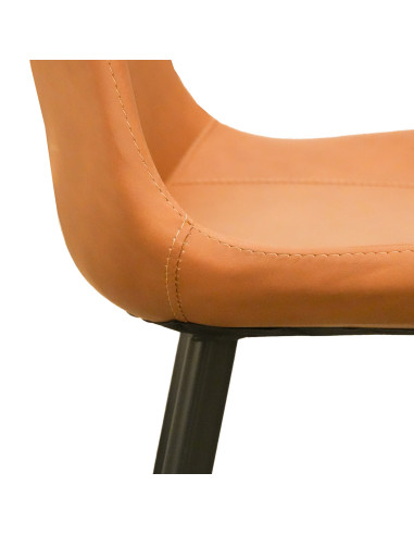 Juego comedor 4 sillas Curol camel