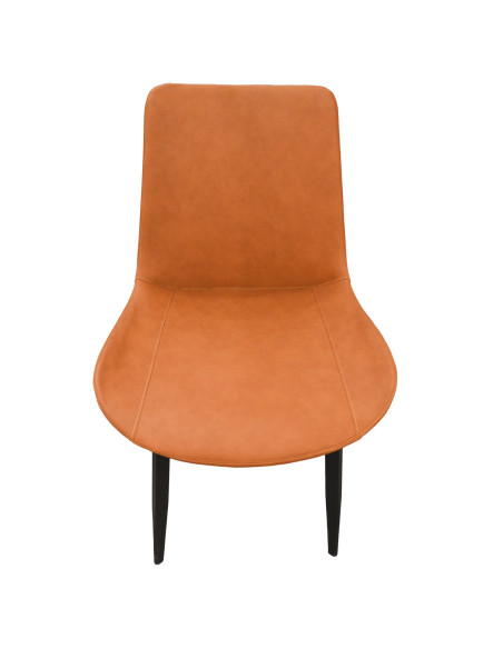 Silla comedor Sepha camel set de 2