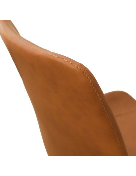 Silla comedor Sepha camel set de 2