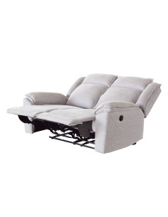 Sofa reclinable 2 cuerpos eléctrico Dublín gris oscuro 2