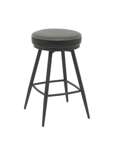 Silla bar Aria giratoria negro set 2