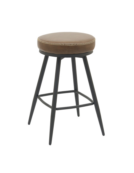 Silla bar Aria giratoria camel set 2