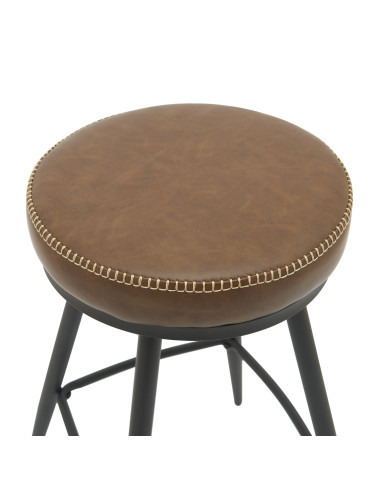 Silla bar Aria giratoria camel set 2