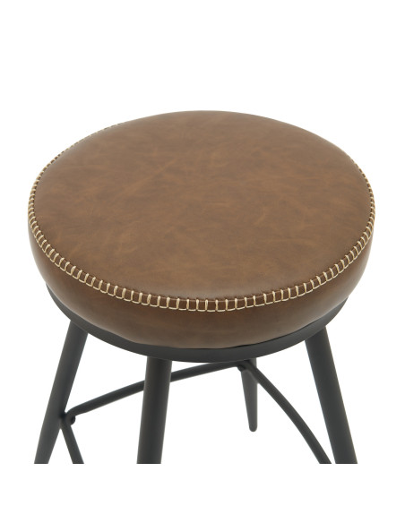 Silla bar Aria giratoria camel set 2