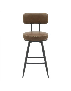 Silla bar Soma giratoria camel set de 2