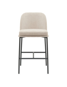 Silla bar Gaia beige set de 2