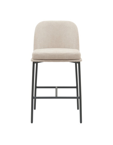 Silla bar Gaia beige set de 2