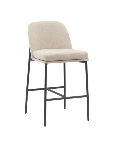 Silla bar Gaia beige set de 2