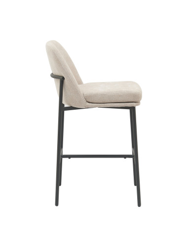 Silla bar Gaia beige set de 2