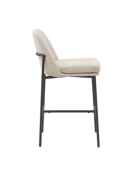 Silla bar Gaia beige set de 2