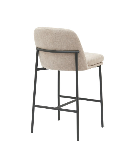 Silla bar Gaia beige set de 2