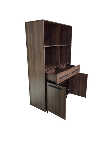 Estante Lang 2 cajones 2 puertas