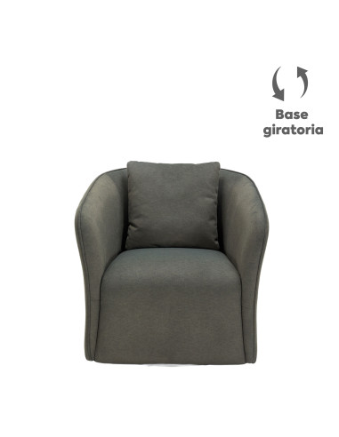 Sillón Maddy Verde - Sofá de 1 Cuerpo para Living