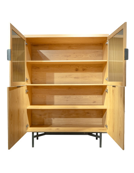 Vitrina 4 puertas Milan