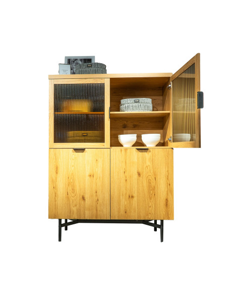 Vitrina 4 puertas Milan