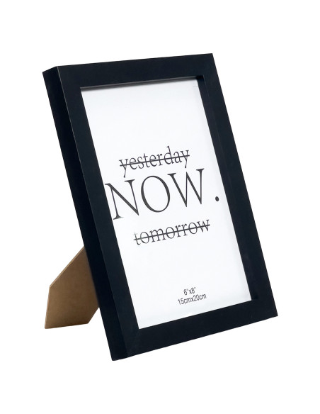 Marco foto negro 15x20cm