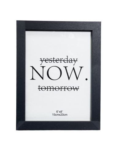 Marco foto negro 15x20cm