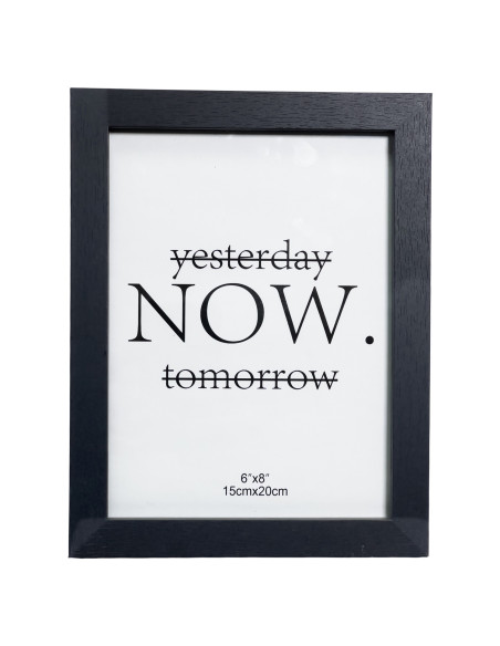 Marco foto negro 15x20cm