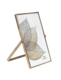 Marco foto dorado 10x15cm