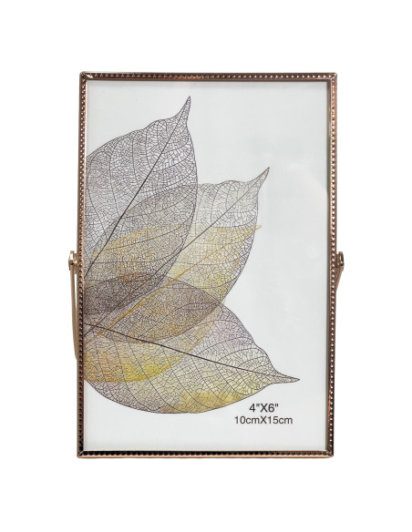 Marco foto dorado 10x15cm