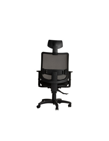 Silla oficina alta Saga negro