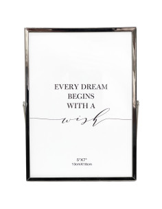 Marco fotos plateado13x18cm 2