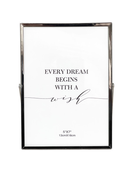 Marco fotos plateado13x18cm