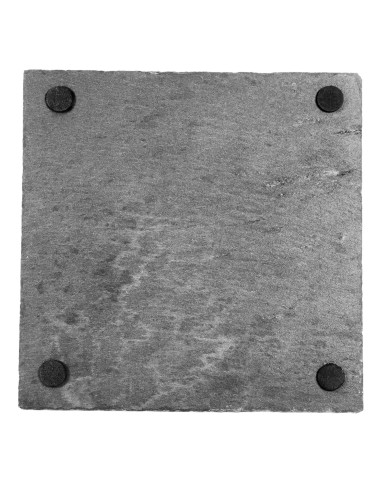 Plato de Piedra Pizarra 20x20cm - Elegante y Original
