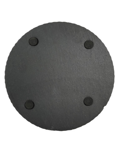 Plato de Piedra Pizarra 20cm - Elegante y Resistente