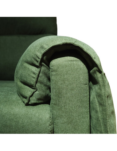 Sofá 3 cuerpos Valdore Verde