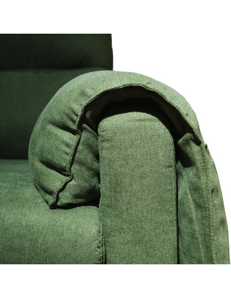 Sofá 3 cuerpos Valdore Verde