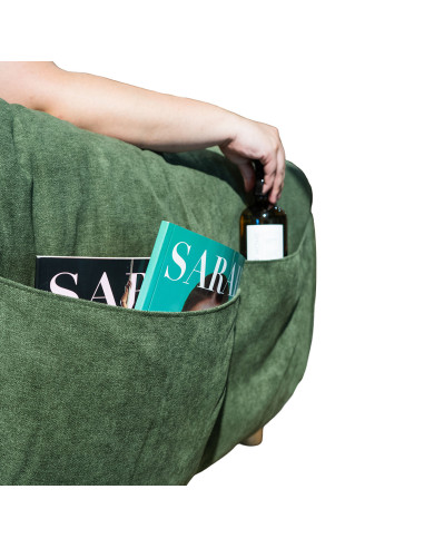 Sofá 3 cuerpos Valdore Verde