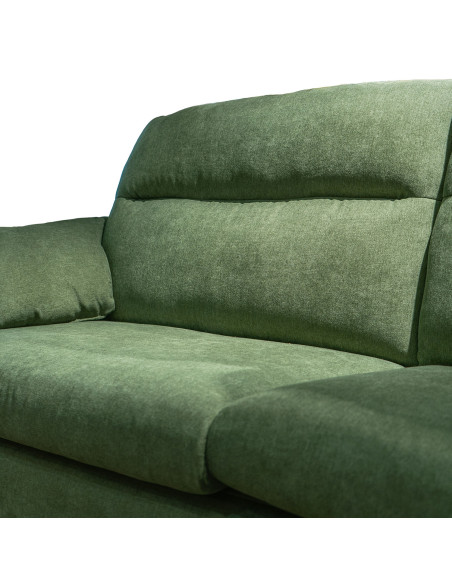 Sofá 3 cuerpos Valdore Verde