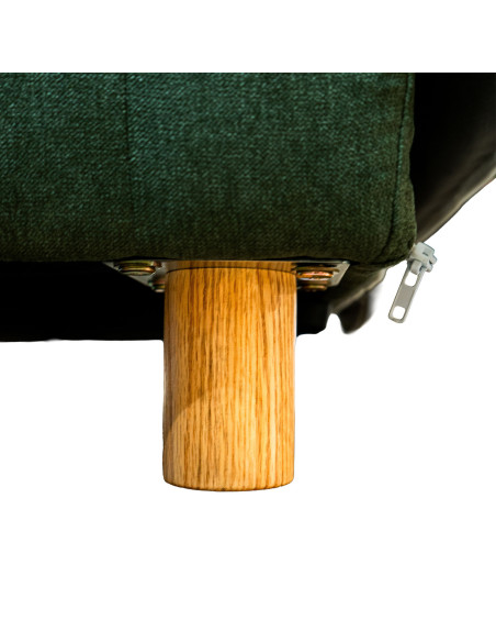 Sofá 3 cuerpos Valdore Verde