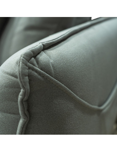 Sofá 3 cuerpos Vértice gris claro