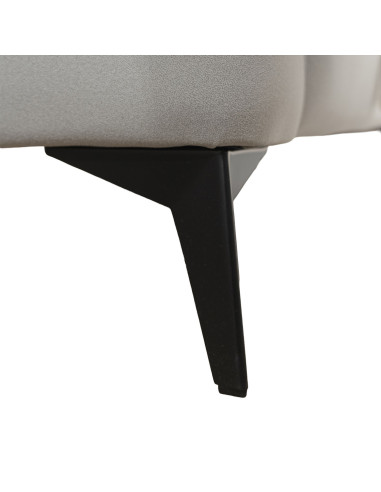 Sofá 3 cuerpos Vértice gris claro