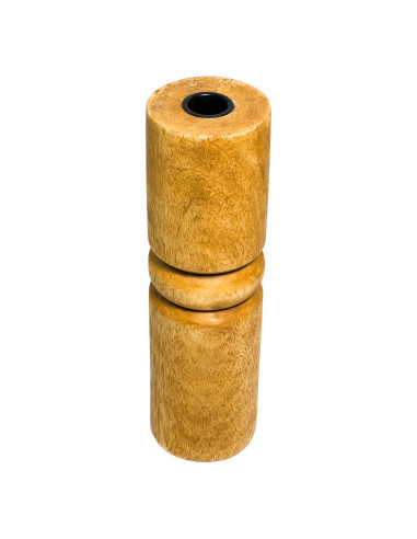 Candelabro madera 7,5x75x22 cafe oscuro