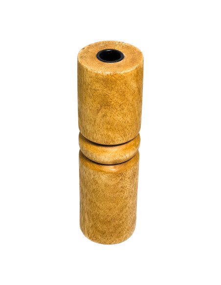 Candelabro madera 7,5x75x22 cafe oscuro