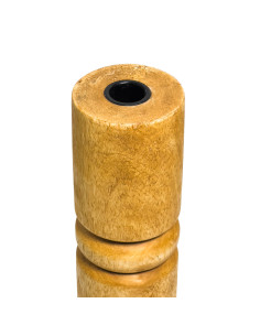 Candelabro madera 7,5x75x22 cafe oscuro 2