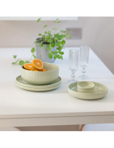 Ensaladera Comacchio Verde 20,2 cm - Elegante y Funcional