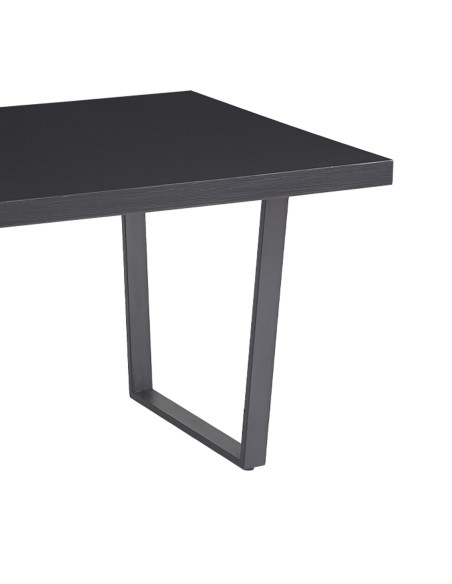 Mesa comedor 6 puestos Marcelo negro