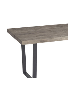 Mesa comedor 6 puestos Marcelo gris 2